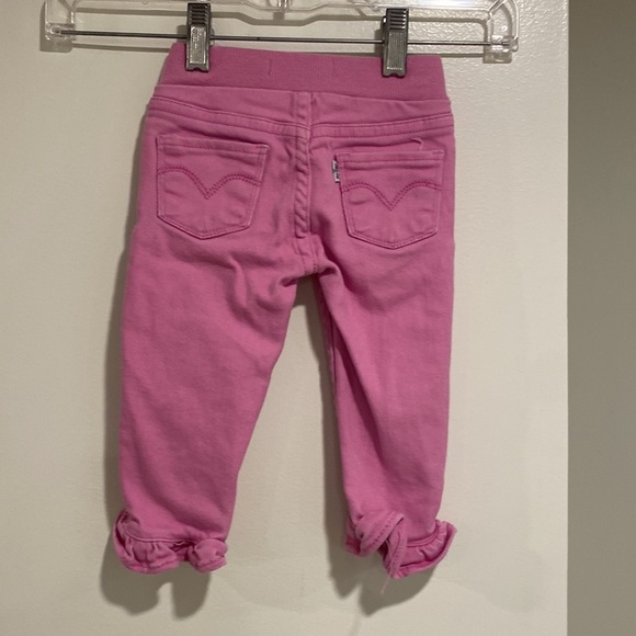 PRICE DROP ‼️ Infant pink Levi’s.  Size 12 months. - Picture 2 of 5